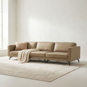 심플함 속의 존재감 '누아르 소파' (4인용/방수/스크래치방지/신소재/국내제작 쇼파)