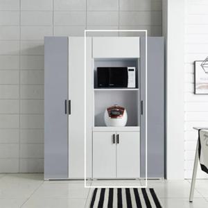 북유럽풍 주방 연출 높은 전자렌지 밥솥 다이 튼튼한 견고한 커피머신 가구