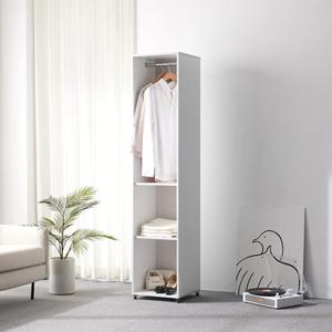 이동식 바퀴 모던 전신 거울 탈착 선반 공간 활용 옷장 400 예쁜 정리 키큰