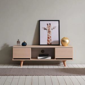 작은집 감성 거실 꾸미기 우드 패턴 TV장 1200 수납 신혼집 심플 트렌디