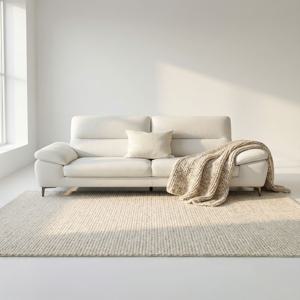 포근한 편안함 '라비앙 소파' (3인용/기능성/국내제작/패브릭/오코텍스1등급/갤럭시)