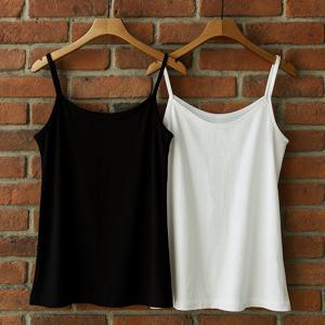 레이어드용 여성 끈나시 이너 속옷탑 나시티 M/L 2color DD-13376
