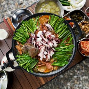 원턱 전골팬 그리들