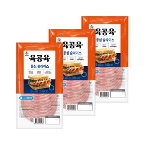 육공육 등심 슬라이스 햄 90g*3개