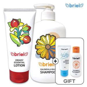 크리미 에센셜 로션 160ml+카렌듈라 마일드 샴푸 500ml