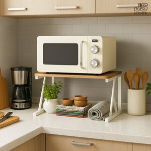 주방 전자 렌지대 밥솥 선반 광파오븐 수납장 전자레인지 식탁 수납 에어프라이어 받침대 우드