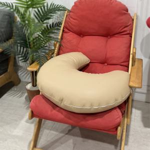 반달쿠션 바나나 배꼽 독서 허그 미용실쿠션 인조가죽 프리미엄 쿠션