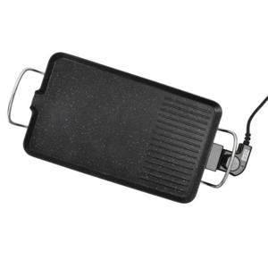 가정용 와이드 전기그릴 삼겹살 고기 굽는 기계 전기구이팬 불판
