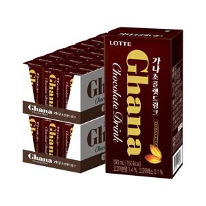 파스퇴르 가나초콜렛드링크 190ml(24개입)x2개