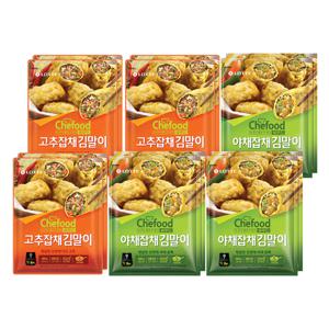 고추잡채 김말이(400g+400g)x3개+야채잡채 김말이(400g+400g)x3개