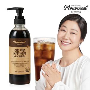 모노밀 진한 저당 보리차 원액 with 알룰로스 570g x 1병