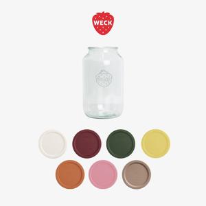 실린더 776(3000ml) 유리병 1개 + 실리콘뚜껑 1개