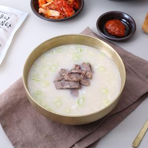 정성 담은 수제 푸딩 한우곰탕 400g x 3팩/5팩 외