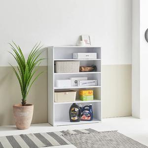 학원 현관 두꺼운 상판 미니 5단 화이트 오픈 신발장 800 원룸 심플 가구