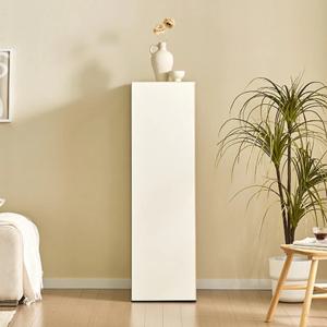 화사한 화이트 초슬림 틈새 현관 미니 우산걸이장 400 모던 탕비실 수납