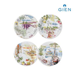 프로방스 디저트 모듬접시 4p 세트