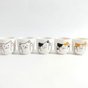 주문제작 낭만냐옹 고양이 냥소주잔 (5colors)
