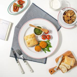 스페인 명품 브랜드 폴바살 파스타 그릇 예쁜 브런치 플레이트 접시M (23cm)