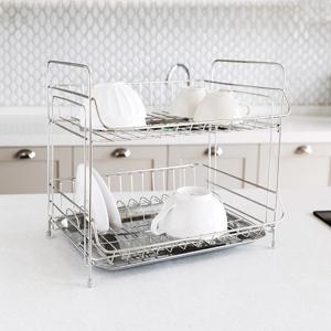 스탠드 베이직 식기건조대 2단