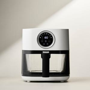 통유리 바스켓 에어프라이어 4L (통세척) MKANG40-OWK