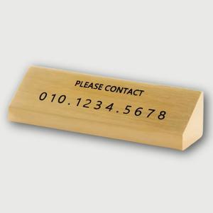 황동 골드 주차번호판 자동차 새차 첫차 신차 선물 친구 차량용 알림판 남자 여자