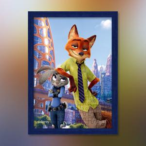 주토피아2 주디와 닉 직소퍼즐 액자세트 150피스 디즈니