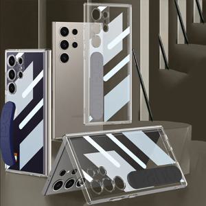 적용 갤럭시 S26 울트라 플러스 케이스 투명 핑거스트랩