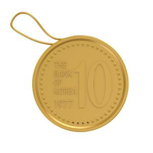 십원빵 보조배터리 5000mAh 케이블일체형 ST-COB100