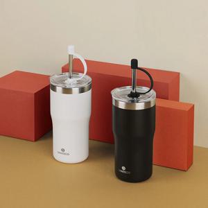 트로사 스틸 스트로우 보온보냉 텀블러 500ml