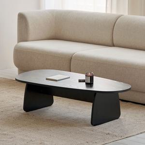 NEW 무아레 거실 테이블 소파 비정형 원목 좌식 테이블 800/1200