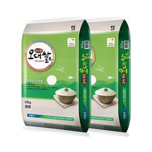 25년산 고성농협 오대쌀 10kg+10kg 상등급