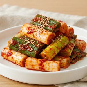 전라도 대파김치 남도식 국산 국내산