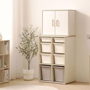 피코 유아 장난감 수납장 교구장 바구니 720(도어상부장셋트)