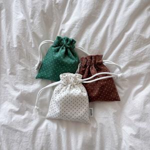 String Pouch mini (dot) 3color 복조리 파우치