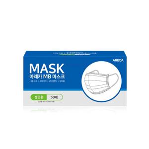3중 비말차단 일회용마스크 50매입 덴탈마스크 비말차단 위생포장 대형 MB필터