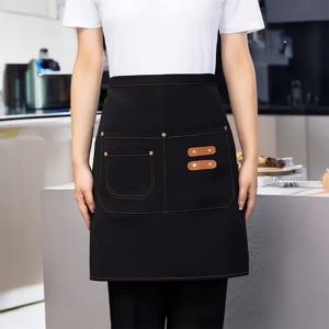 방수 캔버스 허리 앞치마 반앞치마 바리스타 카페 주방용