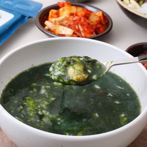 국내산 완도 굴을 품은 매생이 굴국 250g 2인분/ 4인분