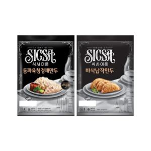 식사이론 동파육 청경채 만두 315gx1개+바삭납작만두 350gx1개