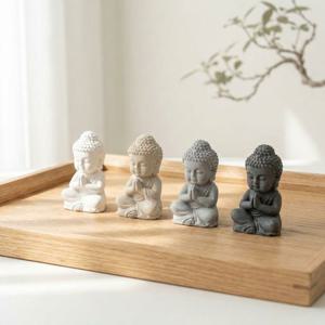 힐링 심신안정 오브제 미니 불상 세트