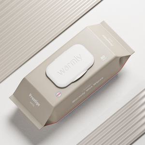 아기물티슈 프레스티지 80매 캡형x10개입