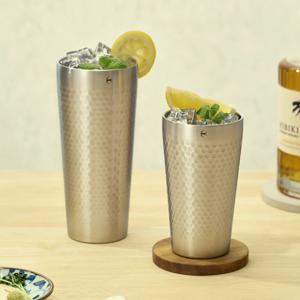 스텐 304 해머톤 아이스 컵 2종 택1 스텐 잔 맥주 하이볼