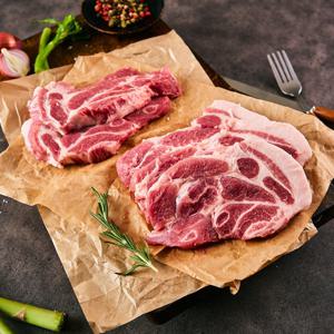 함초를 먹여 키운 한돈 생목살(구이용) 500g