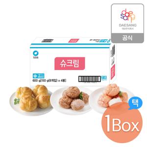 본사직영 냉동슈 (화이트,딸기,초코) 3종 1박스 골라담기