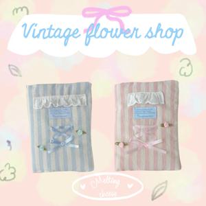 빈티지플라워샵 B6 A5 다이어리커버 북커버 책커버 다이어리