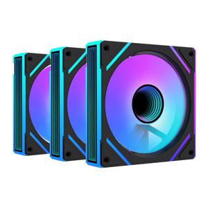 스톰 인피니티 프로 ARGB PWM 리버스 블랙 3팩 120mm 케이스 쿨링팬