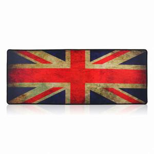 CRUISE GP-785 빈티지 영국 국기 게이밍 마우스 키보드 장패드 데스크매트