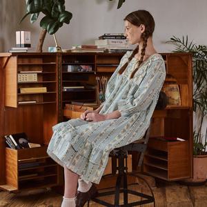 앤의 블루벨 7부 원피스 빈티지블루 (40수)