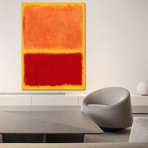 마크 로스코 무제A 캔버스 액자 색면 추상화 명화 거실 인테리어 그림