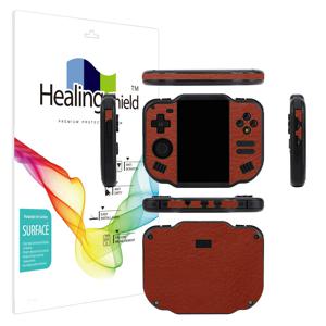 매직X ZERO 40레트로게임기 레더브라운외부필름1세트