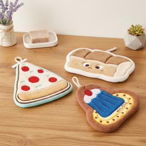 미니 브런치 주방 극세사 핸드타올 3color 핸드타월 주방타올 주방타월